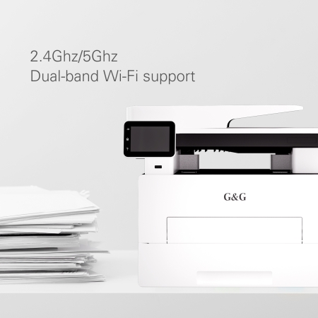 G&G GM3310DW Multifunzione A4, 33ppm ,Wi-Fi, Flatbed & DADF , touch screen