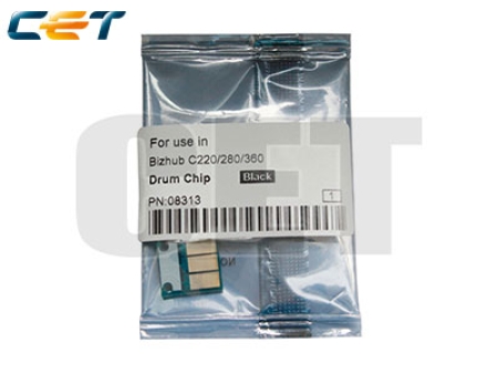 CET Drum Chip Black Konica Minolta Bizhub C220,C280,C360
