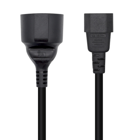 AISENS - CABLE ALIMENTACIoN 16A, C14/M A CEE7/H, 25CM