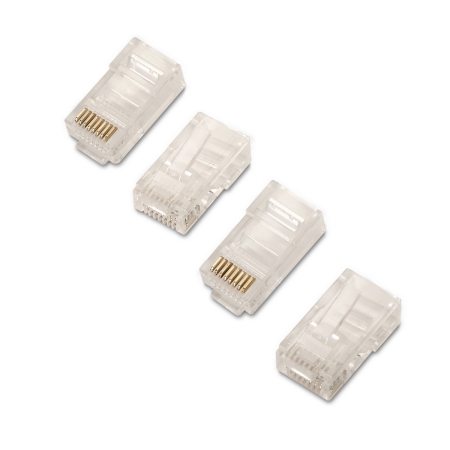 AISENS - CONECTOR RJ45 8 HILOS CAT.5E AWG24 (100 UDS)