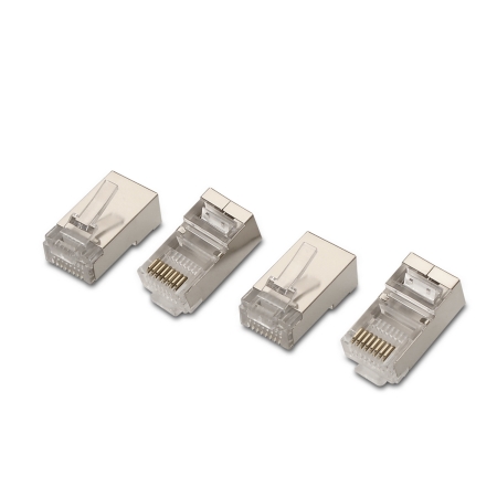 AISENS - CONECTOR RJ45 8 HILOS FTP CAT.6 AWG24 (10 UDS)