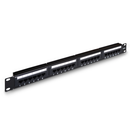 AISENS - PATCH PANEL DE 24 PUERTOS RJ45 CAT.5E UTP, 19