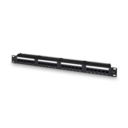 AISENS PATCH PANEL DE 24 PUERTOS RJ45 CAT6 UTP 19