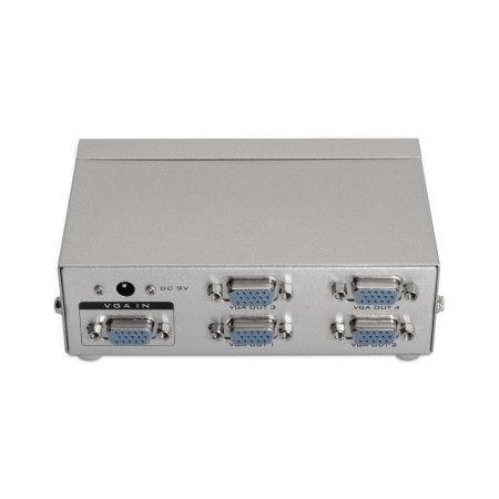 AISENS - SVGA DUPLICADOR PARA 4 MONITORES CON ALIMENTACIoN