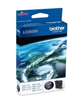 BROTHER Cartucho de tinta negro DCP-J315W, en blister