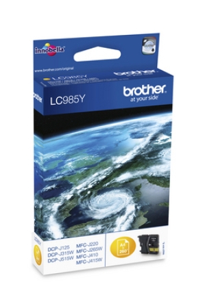 BROTHER Cartucho tinta Amarillo DCP-J315W, blister