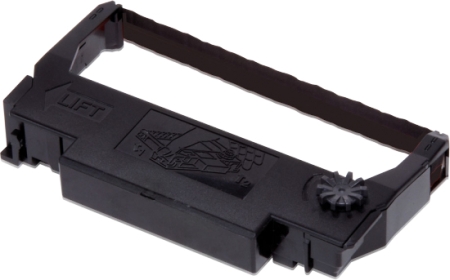 Epson TM-300A/300B/300C/300D, U-200D/210D/300A/300B/300C/300D ERC-38BR (S015244) Cinta Neg/Rojo