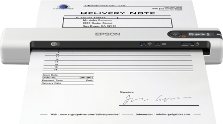 EPSON escaner portatil WorkForce DS-80W