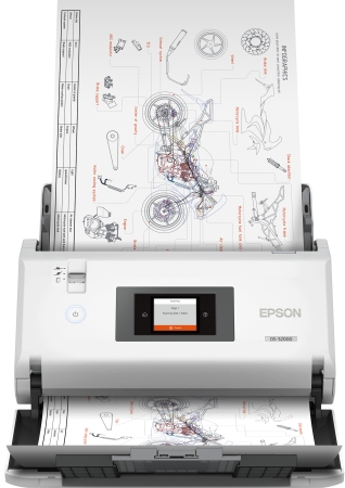EPSON escaner documental WorkForce DS-32000 verticales A3