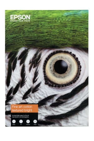 EPSON papel Fine Art Cotton Textured Bright 300 g/m2 - A2