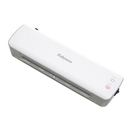 FELLOWES Plastificadora Ion A4 4560001/ hasta A4 y 80-125 Micras/ Blanca y Gris
