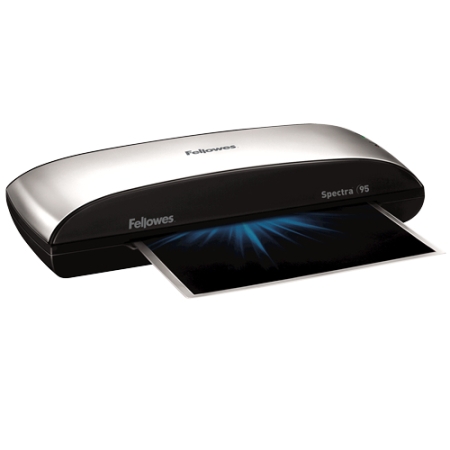FELLOWES Plastificadora Spectra A4/ hasta A4 y 125 Micras/ Negra y Gris