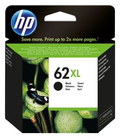 HP Envy 5640/Officejet 5740 e-All-in-One Cartucho Negro Alta Nº62XL
