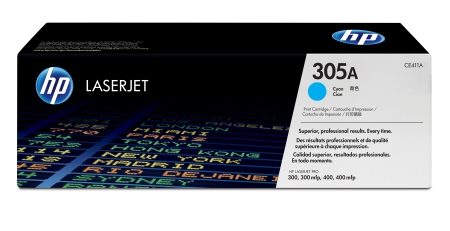 HP Color Laserjet Pro 300/400 Toner Cian 305A