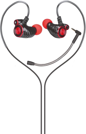 HP Auricular con cable y doble micrófono tipo jack 3,5mm (acodada)