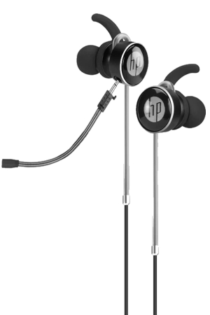 HP Auricular con cable y doble micrófono tipo jack 3,5mm (acodada)