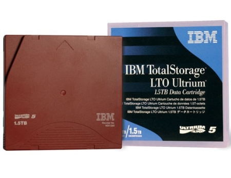 IBM CARTUCHO DE DATOS LTO ULTRIUM 5 ETIQUETADO 1,5TB