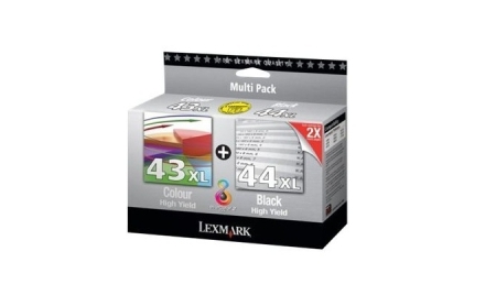 LEXMARK X9350 Cartucho color nº43 PLUS + negro nº44