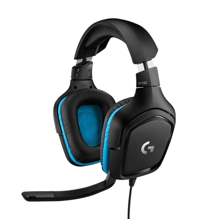 LOGITECH AURICULARES CON MICROFONO G432 GAMING - 981-000770