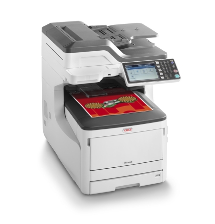 OKI Equipo multifuncion Laser LED Color MC853dn