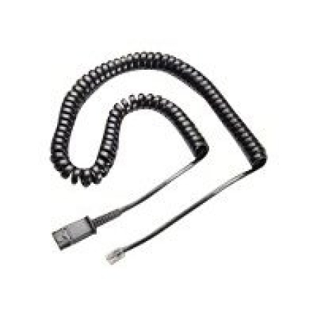 PLANTRONICS Cable de audio U10P-S19 - 4 m - RJ-45 Macho Network - Desconexion Rapida Hembra Audio