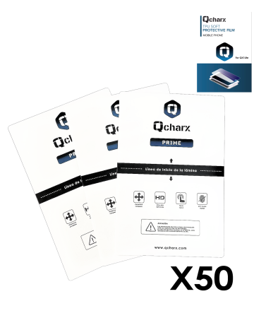 Qcharx Lamina de hidrogel Prime con propiedades protectoras y de visibilidad