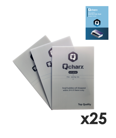 Qcharx HidroGel con propiedades Autoreparadoras. Proteccion muy alta contra golpes y arañazos. En caso de recibir un arañazo o impacto sobre el protec