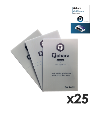 Qcharx HidroGel con propiedades Autoreparadoras. Proteccion muy alta contra golpes y arañazos. En caso de recibir un arañazo o impacto sobre el protec