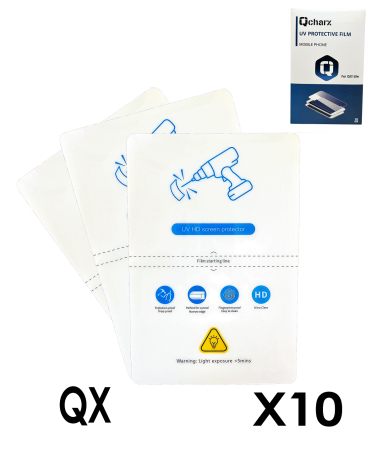 Qcharx Lamina de hidrogel con altas prestaciones hibrida con fijacion mediante ultravioleta