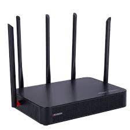 REYEE AC1300 Dual Band enterprise-grade wifi router, 5 1000Base-T ports including 2 WAN ports (1 of