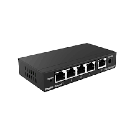 REYEE 5-Port Gigabit Smart Switch, 5 Gigabit RJ45 Ports, Desktop Steel Case