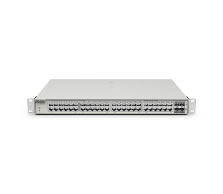 REYEE 48-Port L2 Managed POE 10G Switch, 48 Gigabit RJ45 POE/POE+ Ports,4 *10G SFP+ Slots, 370W PoE