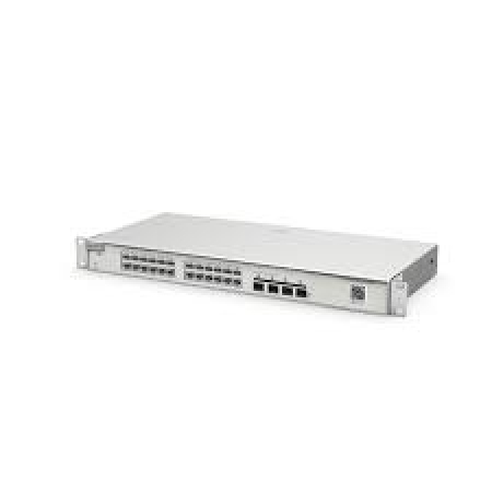 REYEE 24-Port Gigabit L2+ Managed Switch, 24 Gigabit RJ45 Ports, 4 SFP Ports,19-inch Rack-mountable