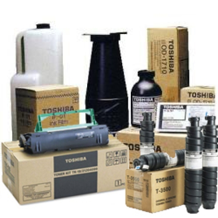 TOSHIBA Toner FAX TFP-91 -3 Cintas + 3 CARTUCHOS-