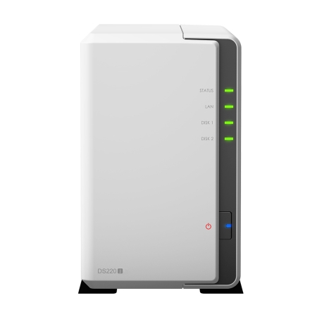 Synology Sistema de almacenamiento SAN/NAS Synology DiskStation DS220J - quad core 512mb