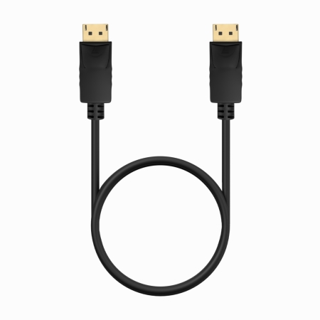 AISENS - CABLE DISPLAYPORT V1.2 CCS 4K@60HZ, DP/M-DP/M, NEGRO, 0.5M