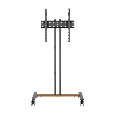 AISENS - SOPORTE DE SUELO ECO CON RUEDA PARA MONITOR/TV 35KG DE 32-55, NEGRO