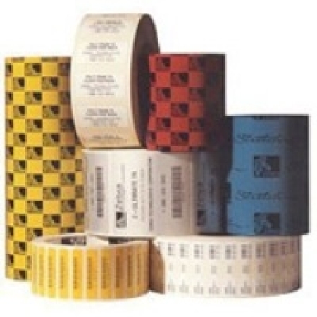ZEBRA 12 Rollos etiquetas transfer ZSelect 2000T 102x51mm, 1370et/rollo blanca permanente perforada