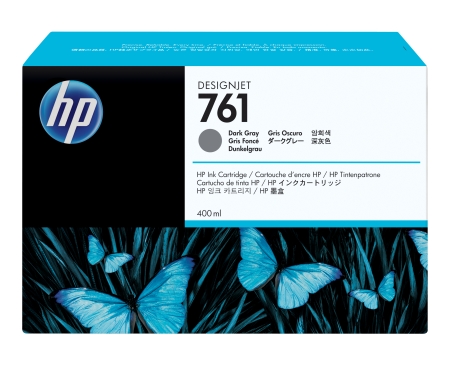 HP Designjet T7100 Cartucho Gris Oscuro nº761 400ml