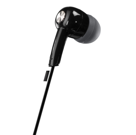 HAMA Auriculares Gloss In-Ear Negro Jack 3,5 Negros