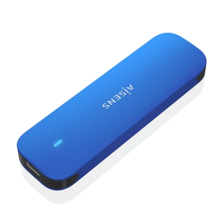 AISENS - CAJA EXTERNA M.2 (NGFF) ASM2-026BLU NVMe A USB3.2 GEN2, AZUL