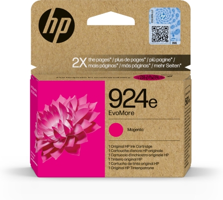 HP 924e Cartucho Magenta OfficeJet Pro 8120, 8130 series