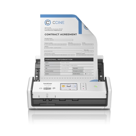 BROTHER Escaner de sobremesa compacto ADS1800W con Wifi