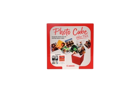 CANON Pack 2 PG560/CL561 Photo Cube Value Pack + Photo Paper PP-201 40SHE
