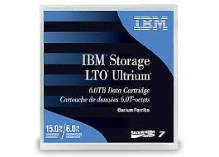 IBM DC Ultrium LTO-7 (BaFe) M8 media etiquetado