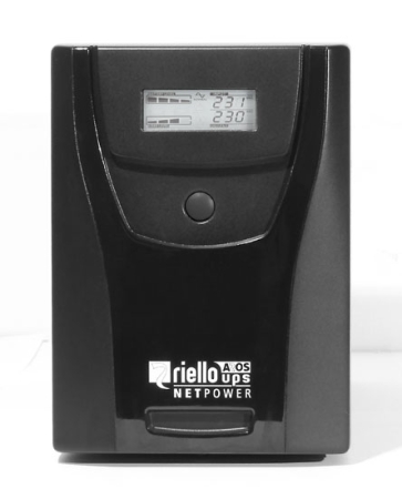 RIELLO SAI NETPOWER 1500 USB 6XSHUCKO DISPLAY NPW 1500DE