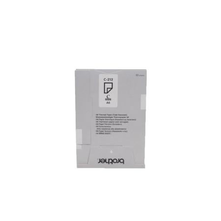 BROTHER Papel Termico A6 THERM FADE RESIST CAS