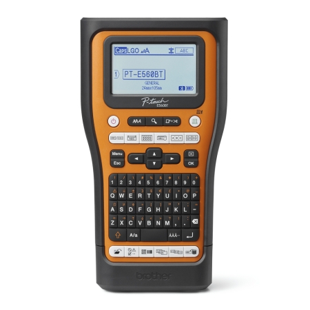 BROTHER Rotuladora electronica profesional con conexion PC y WiFi para electricistas e instaladores