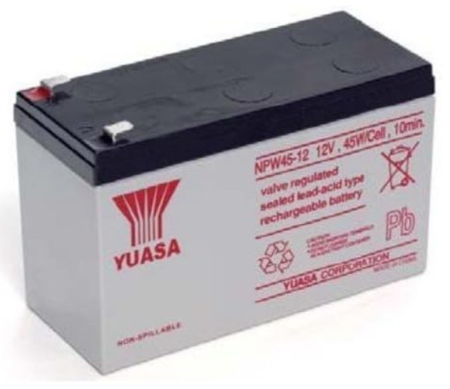 YUASA Bateria NPW45-12 plomo-acido 12V 9 Amp