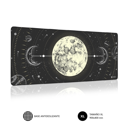 SUBBLIM Alfombrilla Lunar XL Mouse Pad 900x400x3